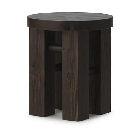 퓌르 스툴 45 cm, Dark Brown Normann Copenhagen | 노만코펜하겐