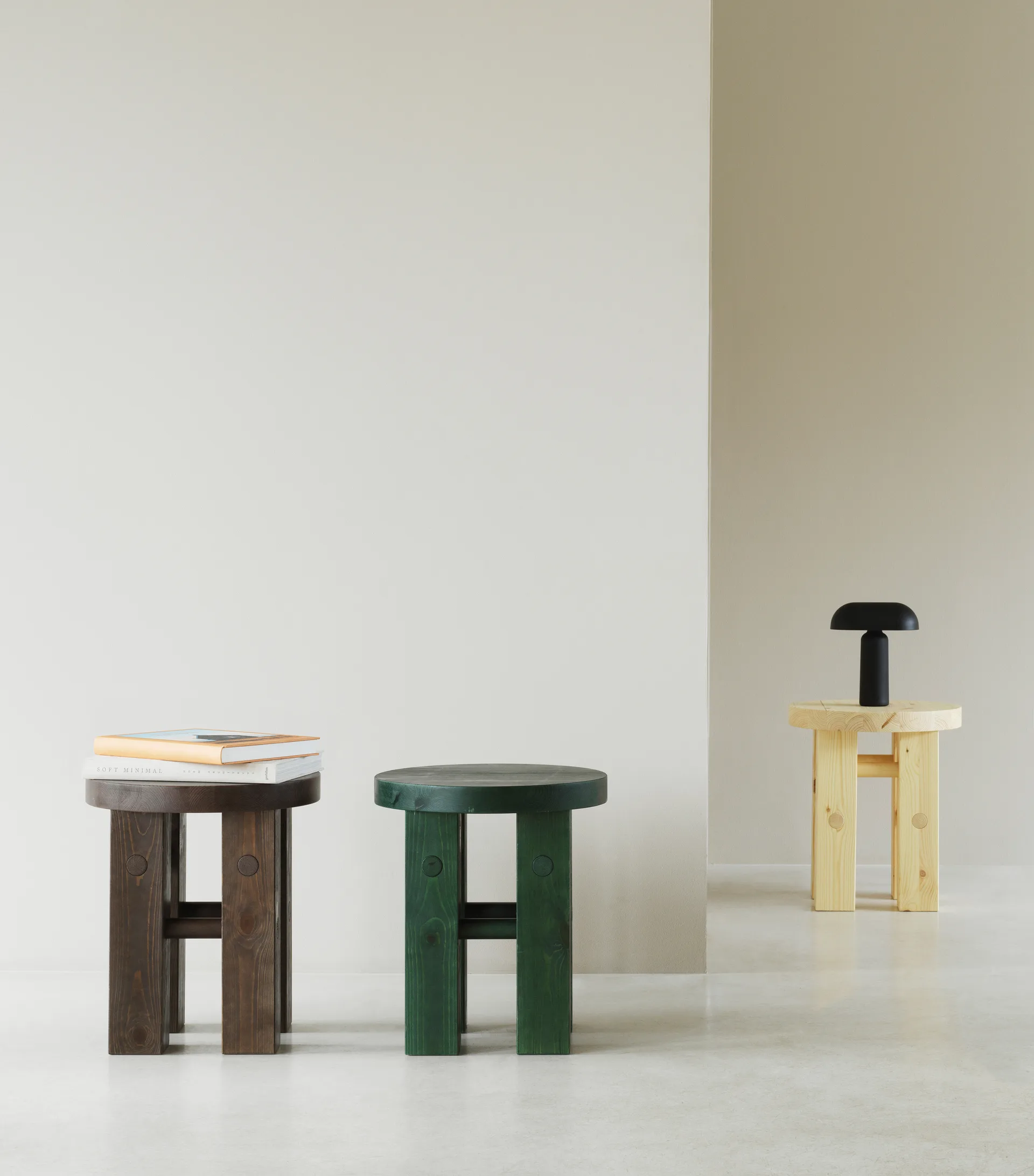 퓌르 스툴 45 cm, Dark Brown Normann Copenhagen | 노만코펜하겐