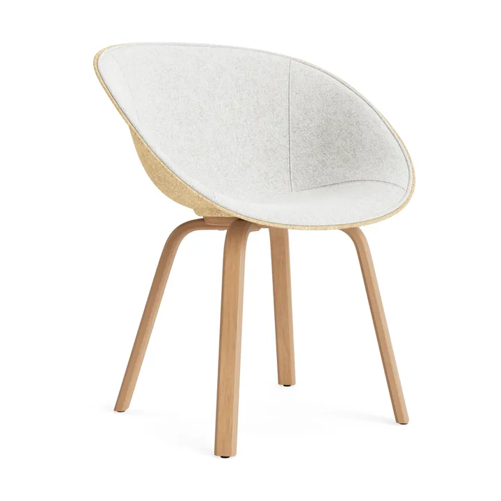 매트 쿠션 암체어 45 cm  - Hallingdal 110-Hemp-Beech - Normann Copenhagen | 노만코펜하겐