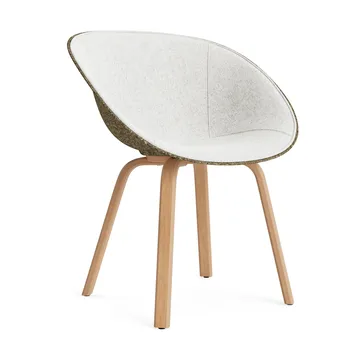 매트 쿠션 암체어 45 cm  - Hallingdal 110-Seaweed-Beech - Normann Copenhagen | 노만코펜하겐
