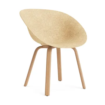 매트 암체어 45 cm - Hemp-Beech - Normann Copenhagen | 노만코펜하겐