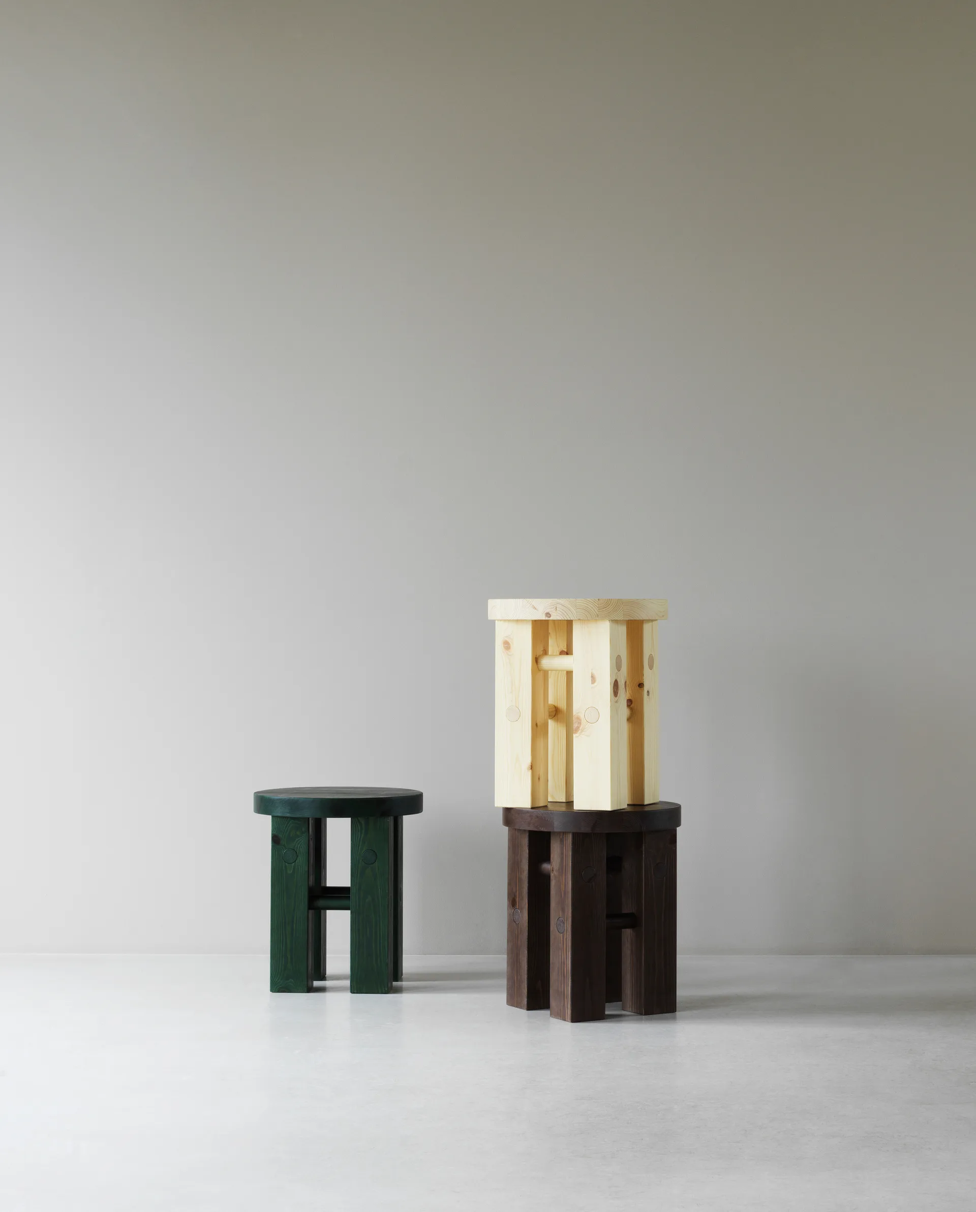 퓌르 스툴 45 cm, Pine Normann Copenhagen | 노만코펜하겐
