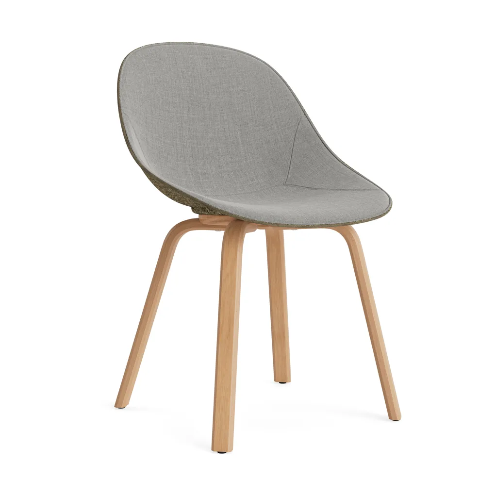 매트 쿠션 체어 45 cm, Remix 133-Seaweed-Beech Normann Copenhagen | 노만코펜하겐