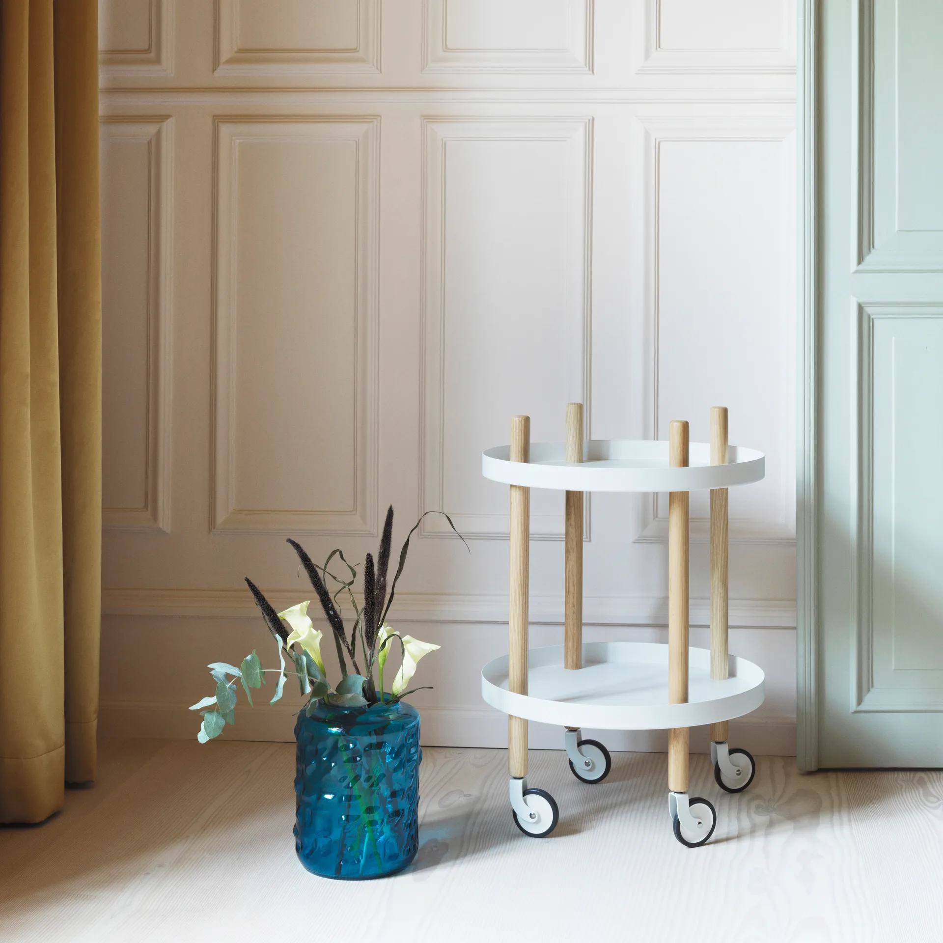 블록테이블 Ø45 cm, white Normann Copenhagen | 노만코펜하겐