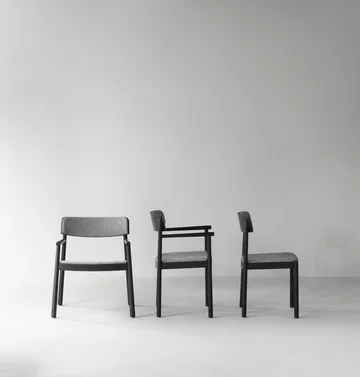 팀브 체어 46 cm - Black Ash-Hallingdal 166 - Normann Copenhagen | 노만코펜하겐
