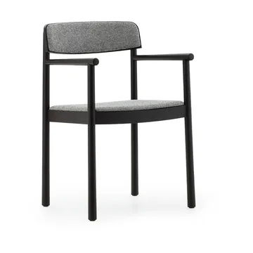 팀브 암체어 46 cm - Black Ash-Hallingdal 166 - Normann Copenhagen | 노만코펜하겐
