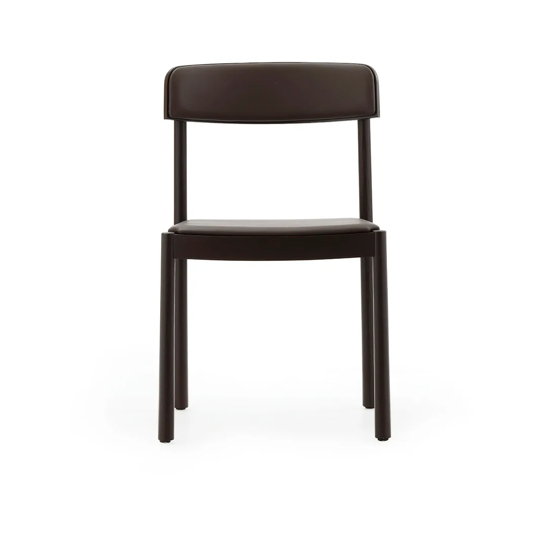 팀브 체어 46 cm, Brown Ash-Ultra Leather Chocolate Normann Copenhagen | 노만코펜하겐