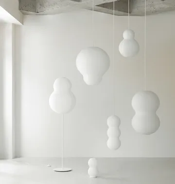 퍼프 트위스트 전등갓 50x90 cm - White - Normann Copenhagen | 노만코펜하겐