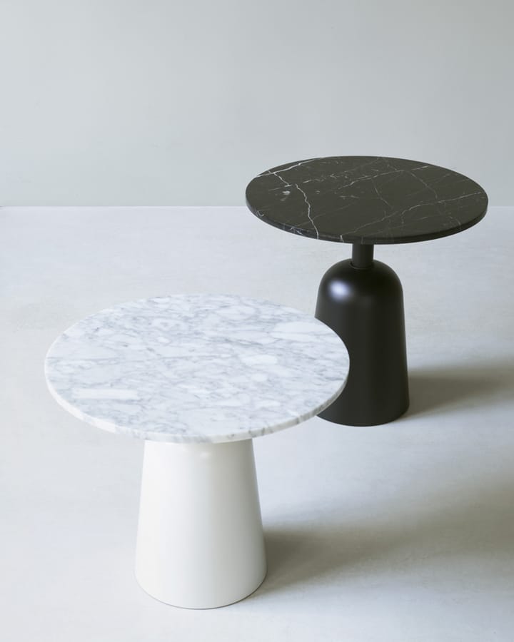 턴 조절가능 테이블 Ø55 cm - White marble - Normann Copenhagen | 노만코펜하겐