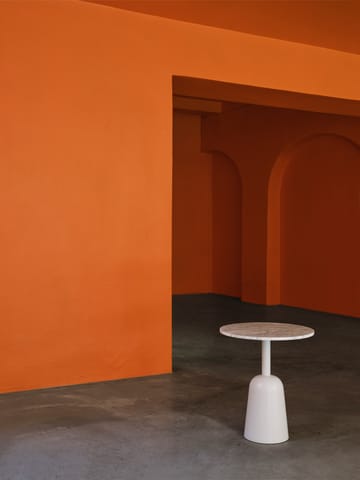 턴 조절가능 테이블 Ø55 cm - White marble - Normann Copenhagen | 노만코펜하겐