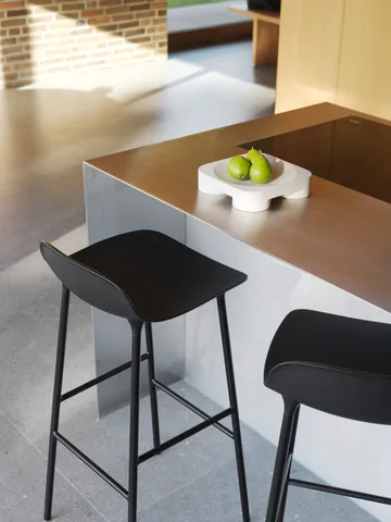 폼 바 스툴 65 cm 메탈 레그 - Black - Normann Copenhagen | 노만코펜하겐