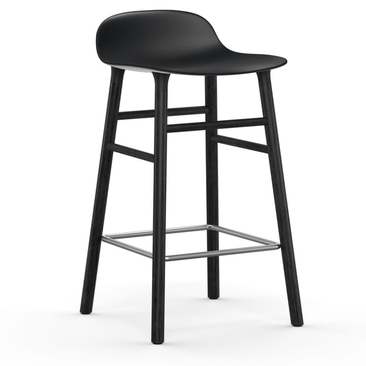 폼 의자 바 스툴 오크나무 레그 65 cm - black - Normann Copenhagen | 노만코펜하겐