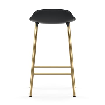 폼 바 스툴 브론즈 레그 65 cm - Black - Normann Copenhagen | 노만코펜하겐