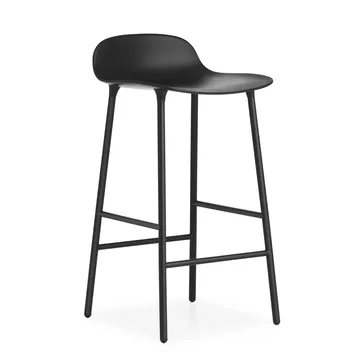 폼 바 스툴 65 cm 메탈 레그 - Black - Normann Copenhagen | 노만코펜하겐