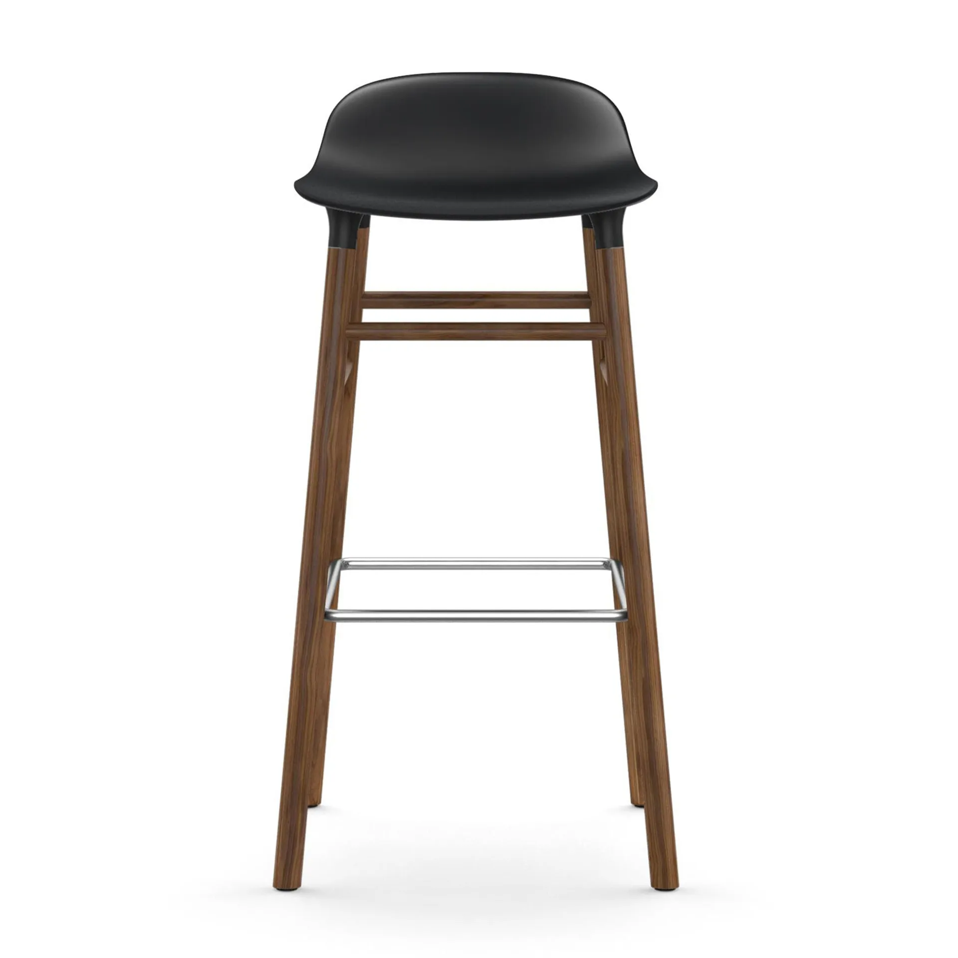 폼 바 스툴 65 cm 월넛 레그, Black Normann Copenhagen | 노만코펜하겐