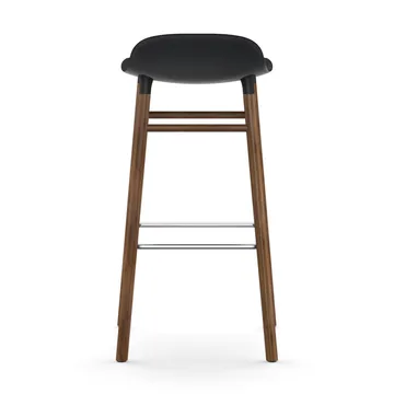 폼 바 스툴 65 cm 월넛 레그 - Black - Normann Copenhagen | 노만코펜하겐
