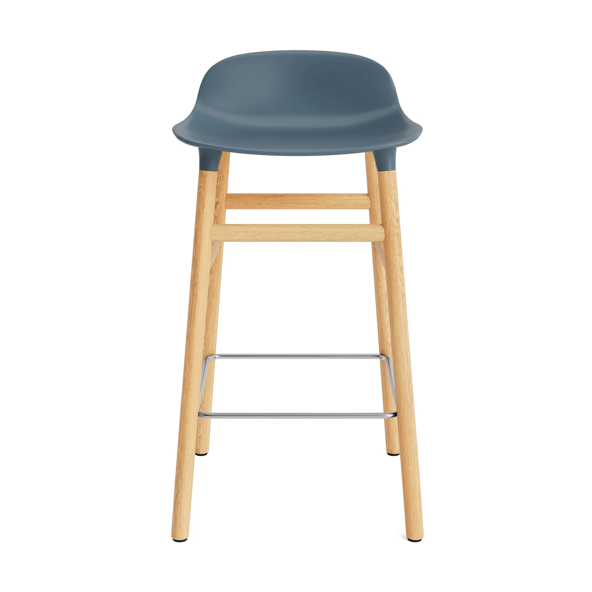폼 바 스툴 65 cm 오크 레그, Blue Normann Copenhagen | 노만코펜하겐