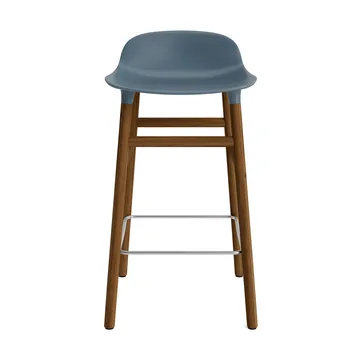 폼 바 스툴 65 cm 월넛 레그 - Blue - Normann Copenhagen | 노만코펜하겐
