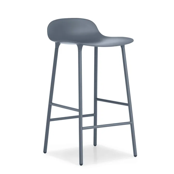 폼 바 스툴 65 cm 메탈 레그 - Blue - Normann Copenhagen | 노만코펜하겐