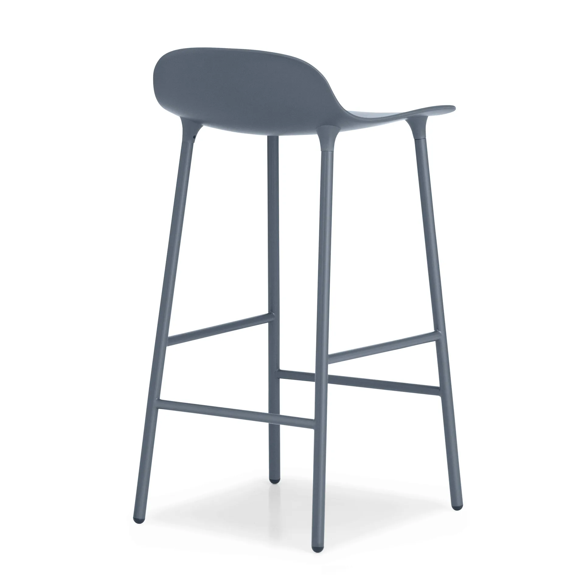 폼 바 스툴 65 cm 메탈 레그, Blue Normann Copenhagen | 노만코펜하겐