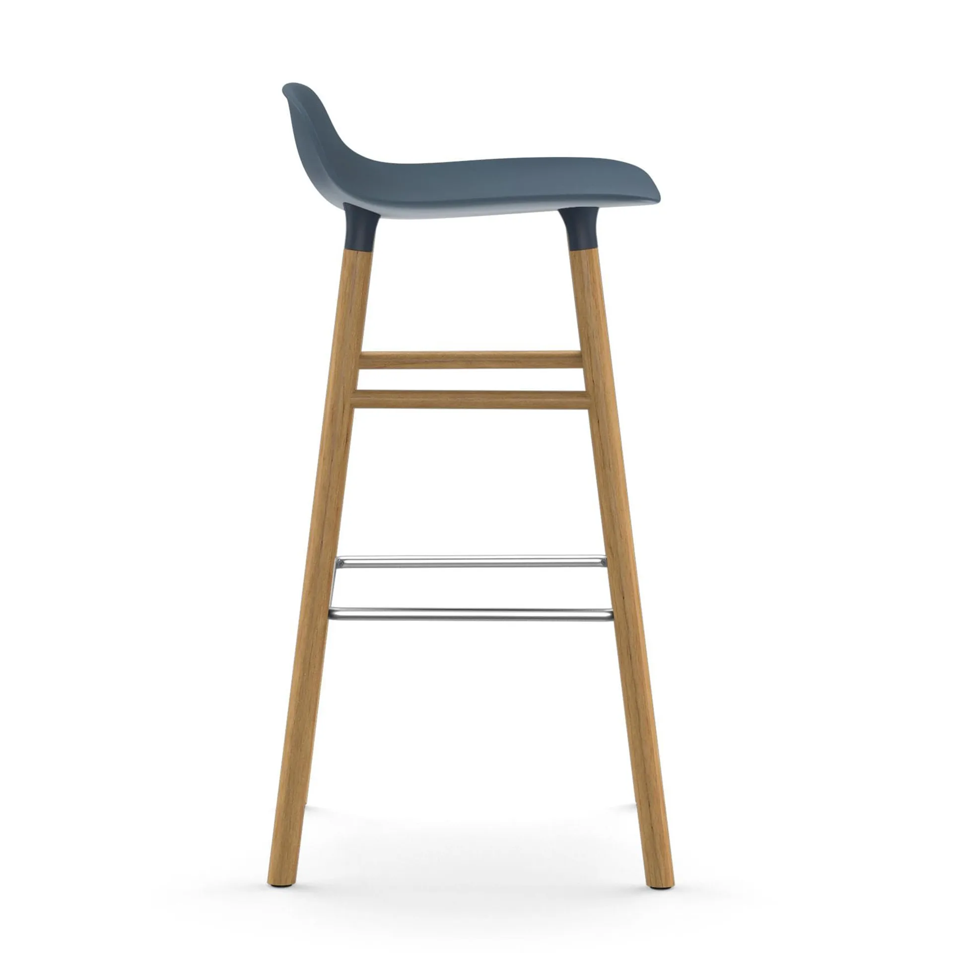 폼 바 스툴 65 cm 오크 레그, Blue Normann Copenhagen | 노만코펜하겐