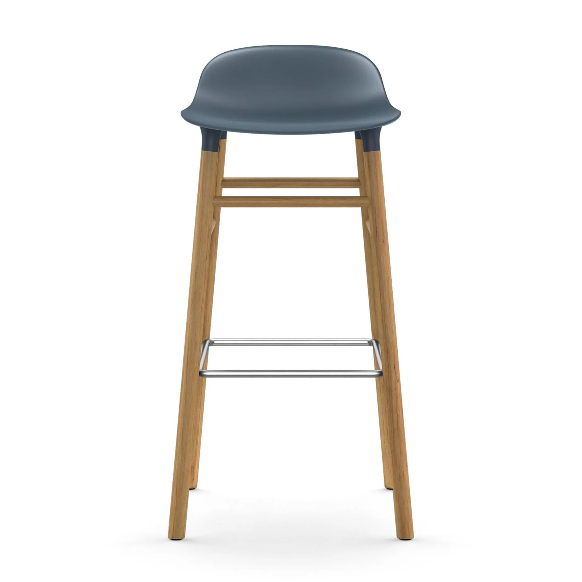 폼 바 스툴 65 cm 오크 레그, Blue Normann Copenhagen | 노만코펜하겐