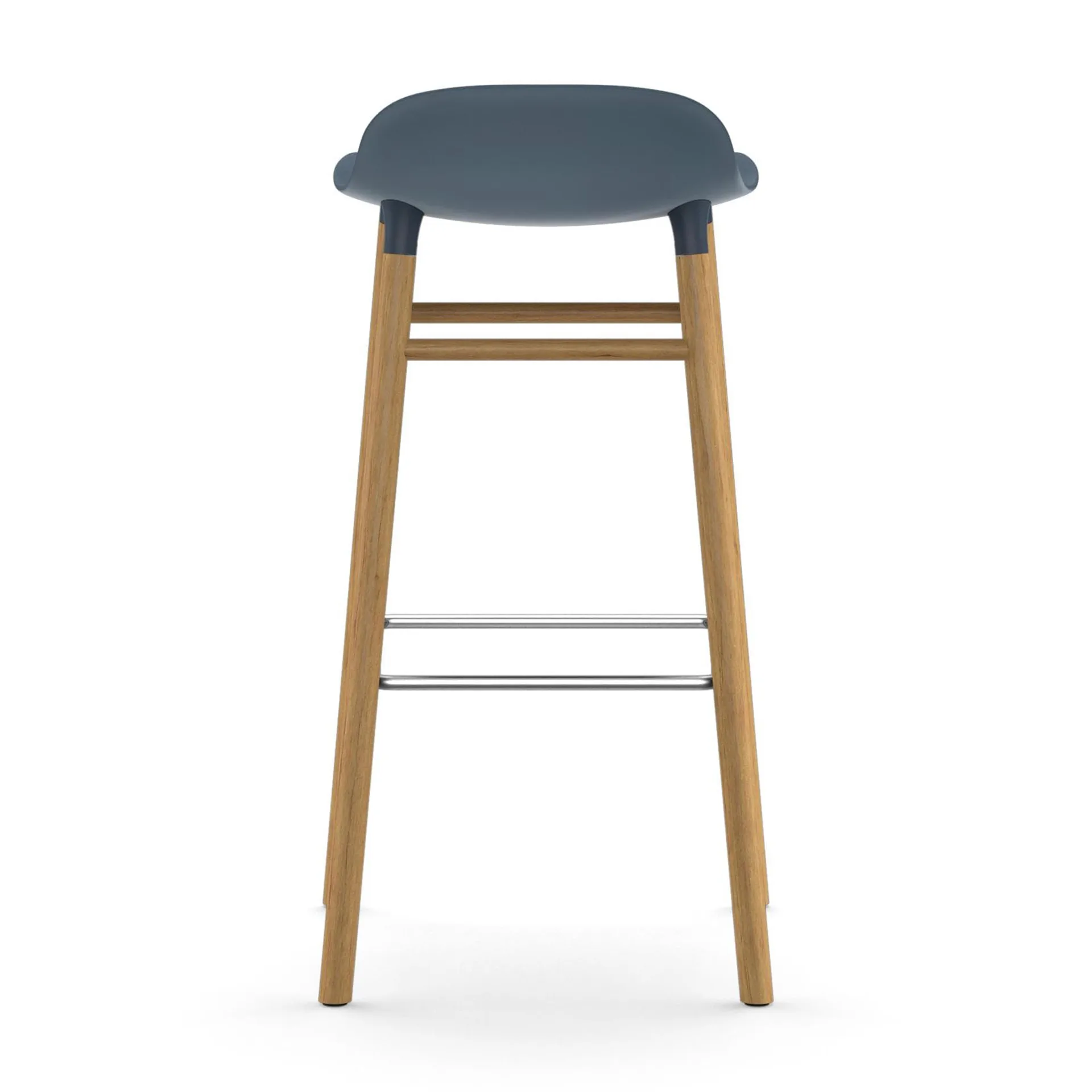 폼 바 스툴 65 cm 오크 레그, Blue Normann Copenhagen | 노만코펜하겐