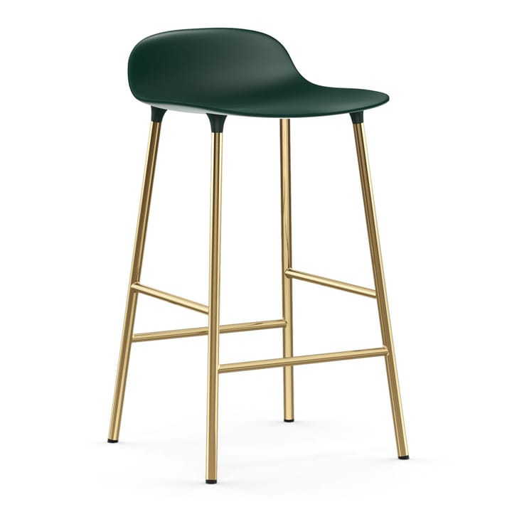 폼 바 스툴 브론즈 레그 65 cm - Green - Normann Copenhagen | 노만코펜하겐