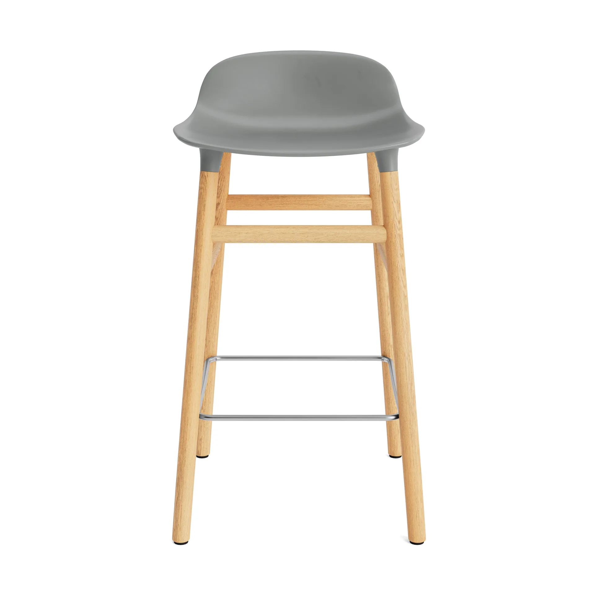 폼 바 스툴 65 cm 오크 레그, Grey Normann Copenhagen | 노만코펜하겐