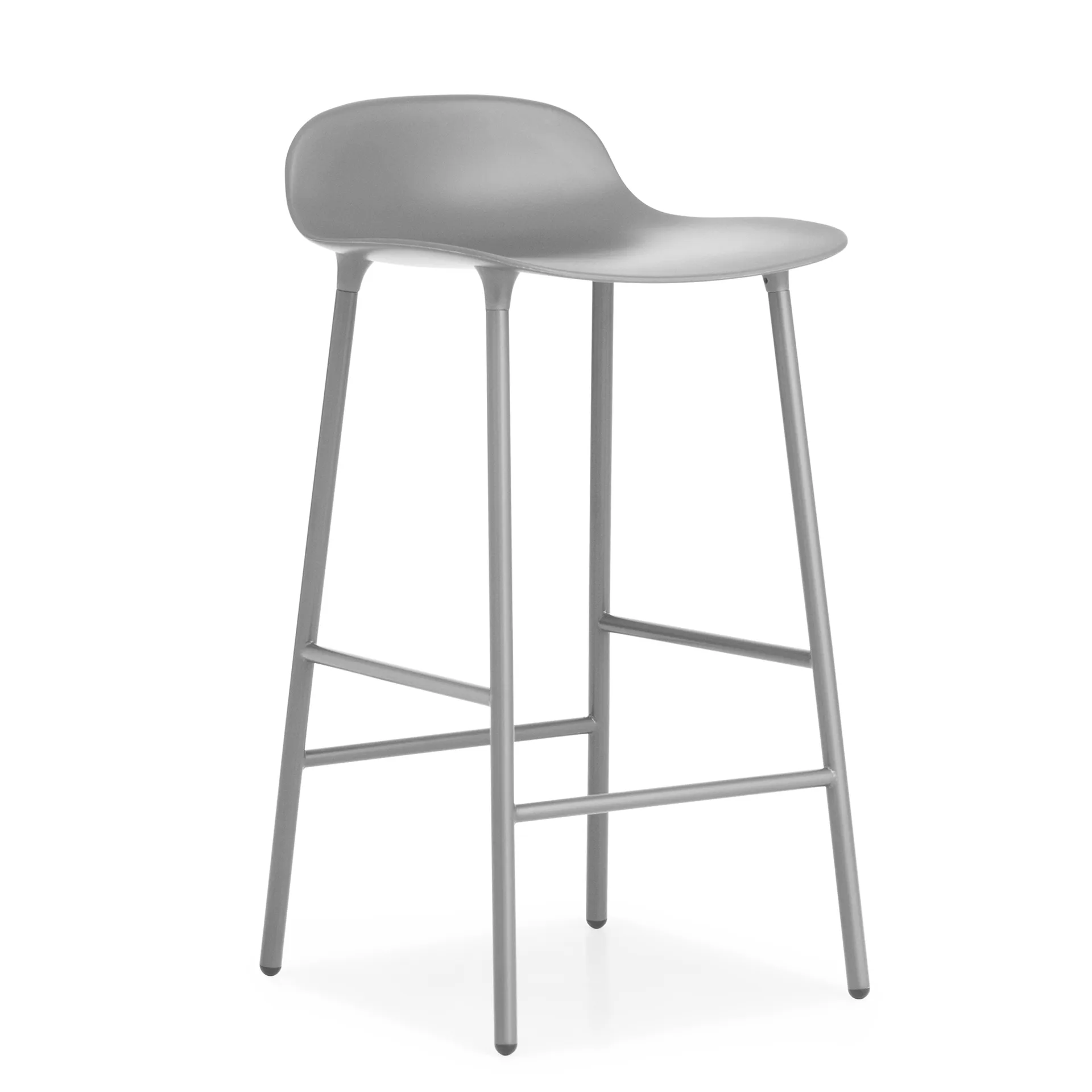 폼 바 스툴 65 cm 메탈 레그, Grey Normann Copenhagen | 노만코펜하겐