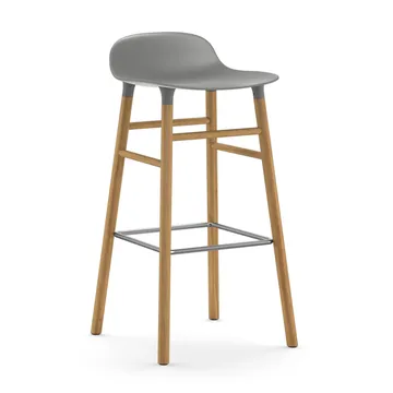 폼 바 스툴 65 cm 오크 레그 - Grey - Normann Copenhagen | 노만코펜하겐