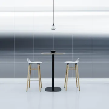 폼 바 스툴 65 cm 오크 레그 - Grey - Normann Copenhagen | 노만코펜하겐
