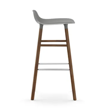 폼 바 스툴 65 cm 월넛 레그 - Grey - Normann Copenhagen | 노만코펜하겐