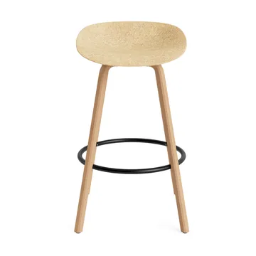 매트 바 스툴 65 cm - Hemp-beech-black steel - Normann Copenhagen | 노만코펜하겐