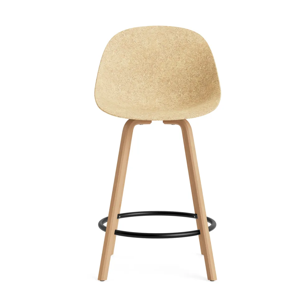 매트 바 체어 바 스툴 65 cm, Hemp-beech-black steel Normann Copenhagen | 노만코펜하겐