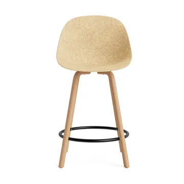 매트 바 체어 바 스툴 65 cm - Hemp-beech-black steel - Normann Copenhagen | 노만코펜하겐
