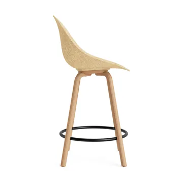매트 바 체어 바 스툴 65 cm - Hemp-beech-black steel - Normann Copenhagen | 노만코펜하겐