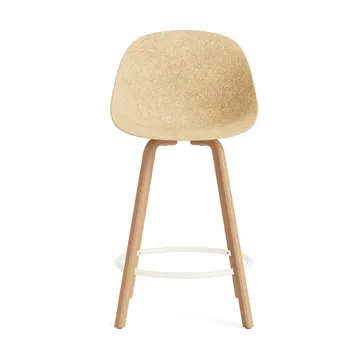 매트 바 체어 바 스툴 65 cm - Hemp-beech-cream steel - Normann Copenhagen | 노만코펜하겐