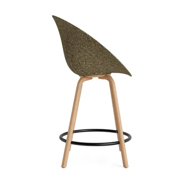 매트 바 체어 65 cm - Seaweed-beech-black steel - Normann Copenhagen | 노만코펜하겐