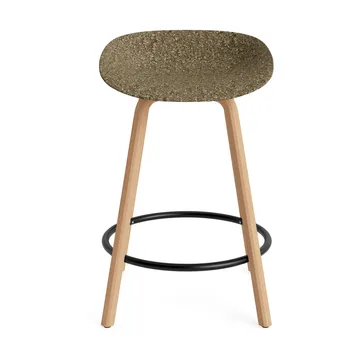 매트 바 스툴 65 cm - Seaweed-beech-black steel - Normann Copenhagen | 노만코펜하겐