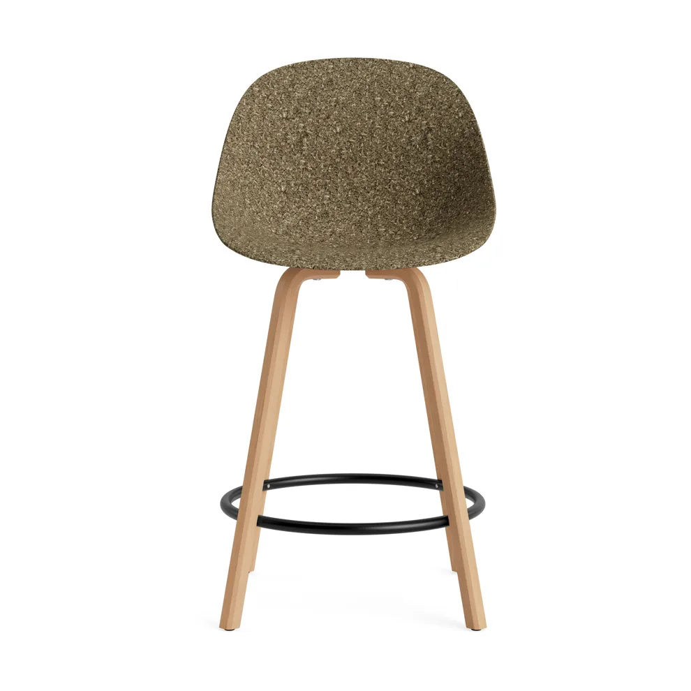 매트 바 체어 바 스툴 65 cm, Seaweed-beech-black steel Normann Copenhagen | 노만코펜하겐