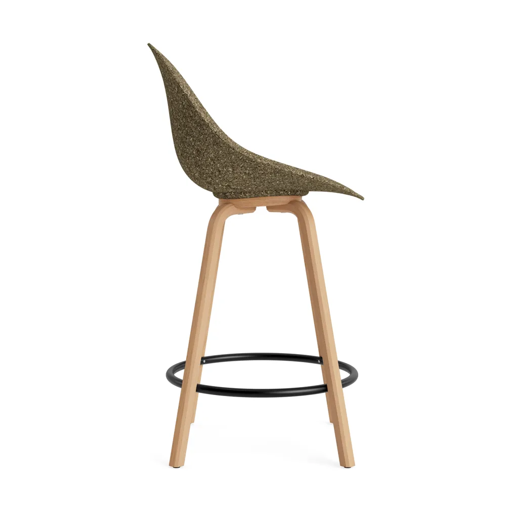 매트 바 체어 바 스툴 65 cm, Seaweed-beech-black steel Normann Copenhagen | 노만코펜하겐