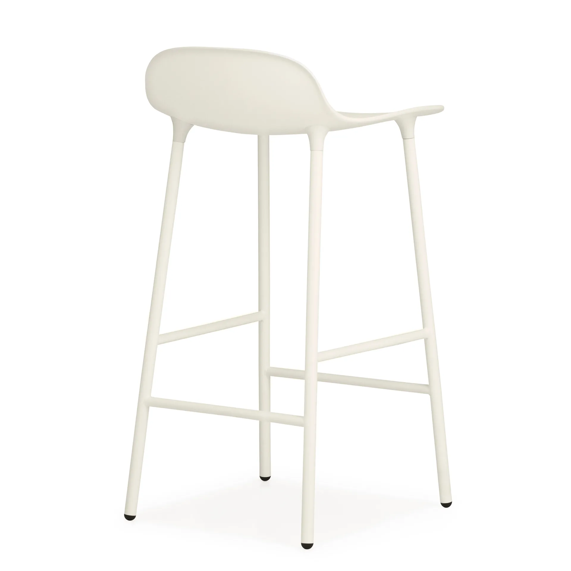 폼 바 스툴 65 cm 메탈 레그, White Normann Copenhagen | 노만코펜하겐