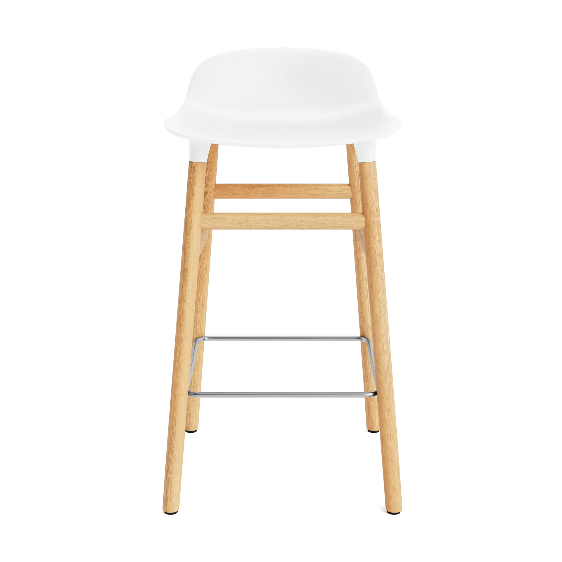 폼 바 스툴 65 cm 오크 레그, White Normann Copenhagen | 노만코펜하겐