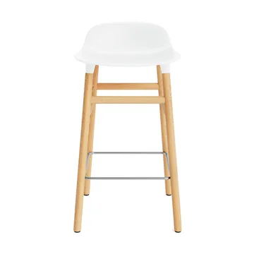 폼 바 스툴 65 cm 오크 레그 - White - Normann Copenhagen | 노만코펜하겐