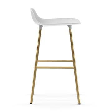 폼 바 스툴 브론즈 레그 65 cm - White - Normann Copenhagen | 노만코펜하겐