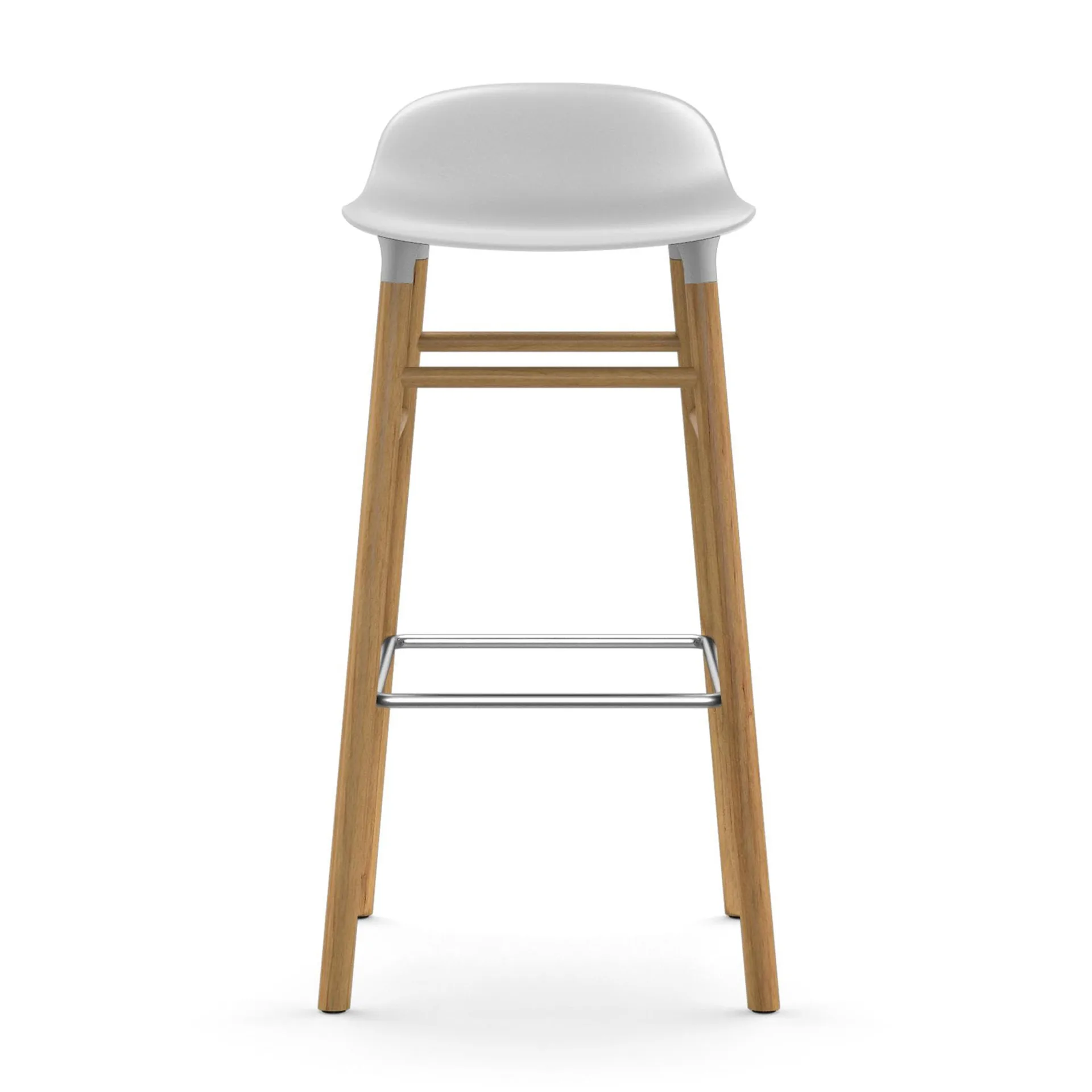 폼 바 스툴 65 cm 오크 레그, White Normann Copenhagen | 노만코펜하겐