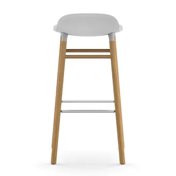폼 바 스툴 65 cm 오크 레그 - White - Normann Copenhagen | 노만코펜하겐