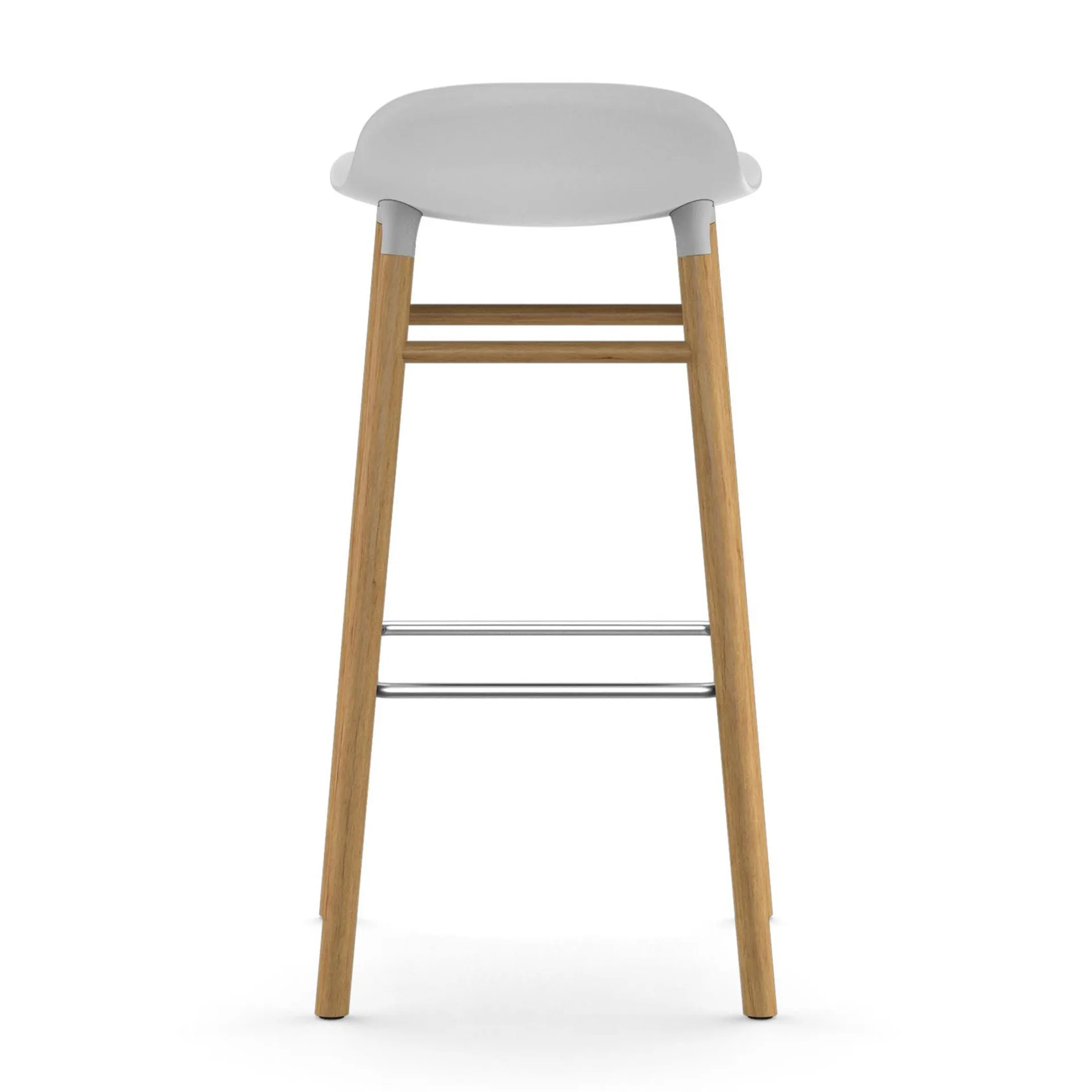 폼 바 스툴 65 cm 오크 레그, White Normann Copenhagen | 노만코펜하겐