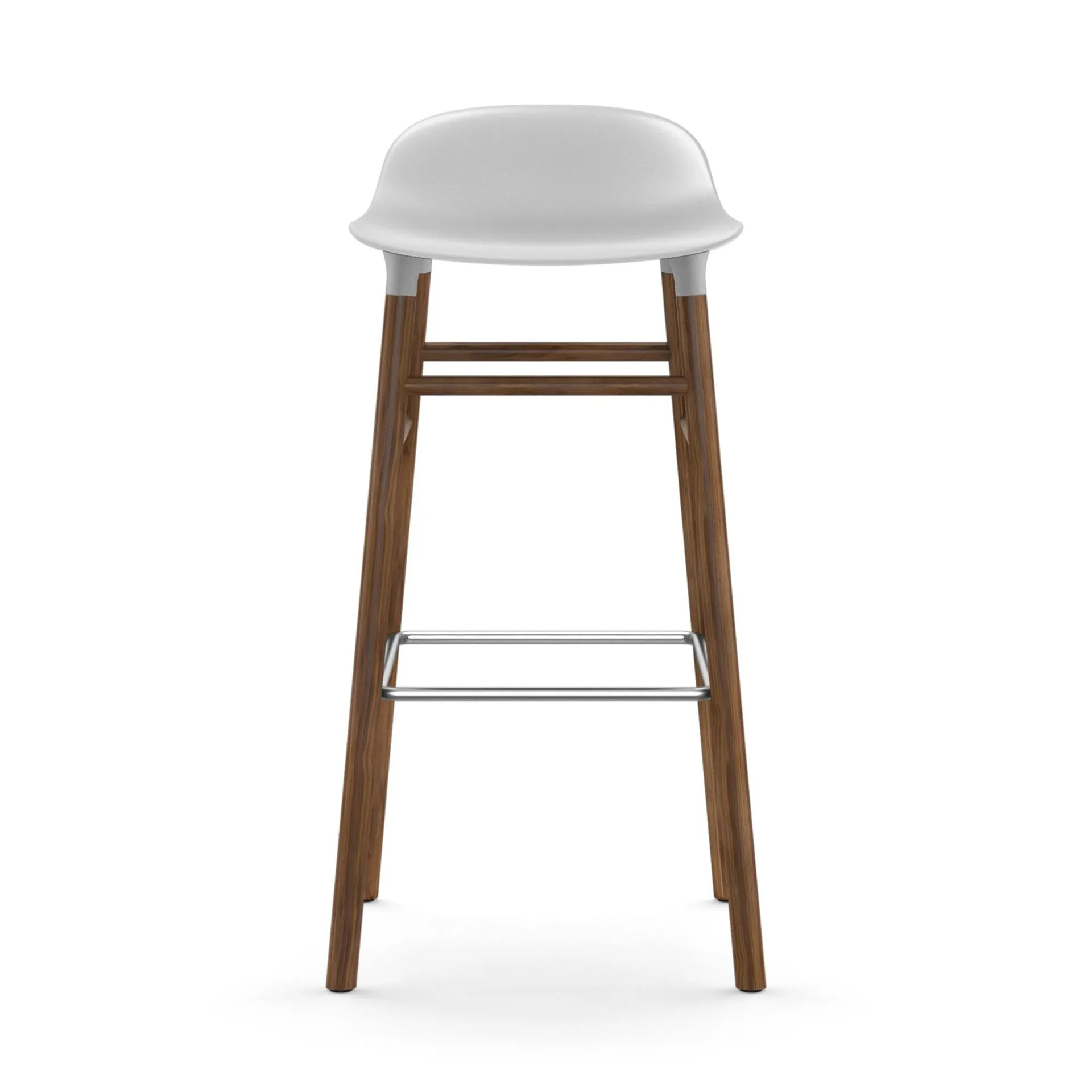 폼 바 스툴 65 cm 월넛 레그, white Normann Copenhagen | 노만코펜하겐